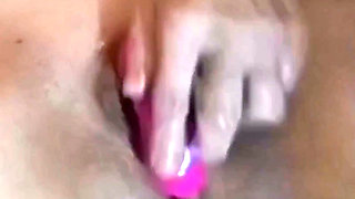 Tremendous of Mature Spanish Woman with Big Clitoris Masturbating