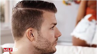 Busty Stepmom Seduces Her Stepdaughters Handsome Boyfriend