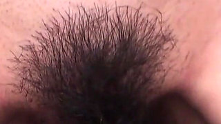 Cute Japanese Girl Scene-2 Slim Oriental with Small Tits Enjoys Her Hairy Pussy Cummed on