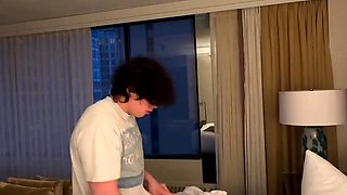 She came over so we could finish a school project