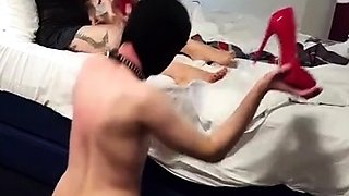 Blonde Foot Fetish on Cam