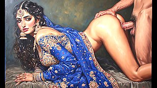 Newlyweds get intimate in a shower at their Oyo motel apartment