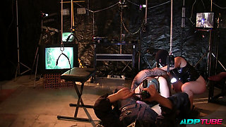 Piss and Anal in the Dungeon for Sara and Elsa Marin