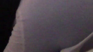 MILF with a Gorgeous Ass Gives a Blowjob and Swallows Cum