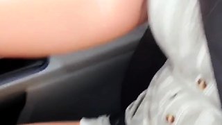 Busty Czech amateur fucks outdoor in public