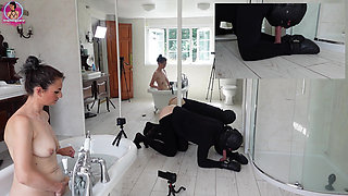 Femdom Bath