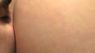 Blowjob Cumshot on the Public Stairs at the Hotel After Teen College Party