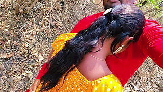 Aaj mer mere sath bahar outdoor me bathroom karne aai thi subah subah jangle me mera mood ban gaya aaur uski gand mar di - bhabh