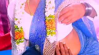 Telugu Aunty House Owner Fucks Tenant Boy Hardcore - Big Natural Tits & Dirty Talk