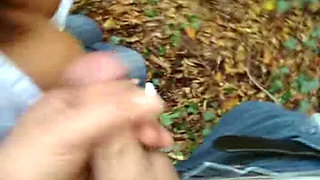 Big Tits in the Woods