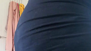 Just me shaking my big ass and big titties - Homemade Wife