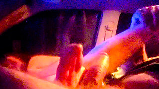 Sexy redhead Liz Lane gives Chester Van Name another amazing Deep throat blowjob and then we switch it up to some foot job  cum