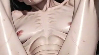 Frail 90 Year Old Granny & Hairy Pussy Pleasure - Close up Wet Bush Masturbation