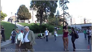 Double Slave Public Fuckfest With Sandra Romain