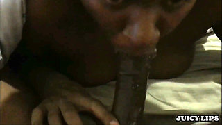Juicy Lips-keeps Slurping His Dick While He Was Cumin!