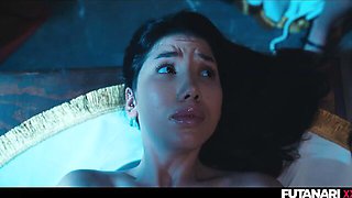 Steve Q & Layla Scarlett & more Shared Between Two Hungry Cocks