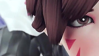 Receiving Enormous Facial After Intense Anal Cumshot Her Throat