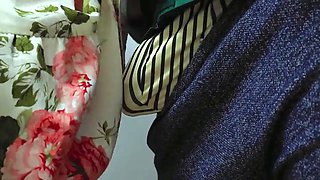 Omg!! Almost Seen When She Grab Stranger's Dick in a Packed Subway Metro