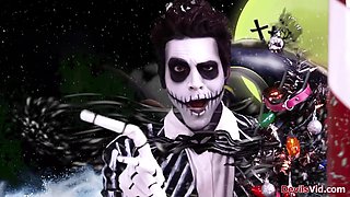Sexy Joanna Angel in A nightmare before Christmas XXX parody
