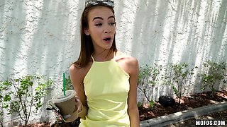 Charity Crawford's Bratty Charm Turns Outdoor Heat