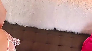 Crossdresser with MILF - Caught on Jerking