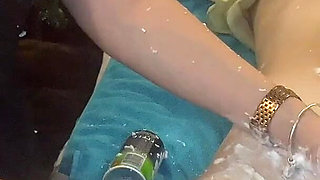 Shaving Foam Cock Slaps and 1 Ruined Orgasm