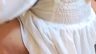 Cheating Girlfriend Gets Her Creamy Pussy Rough Fucked by BBC.