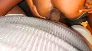 Military Soldier Take Big Black Cock in Her Tight Asshole Before Duty