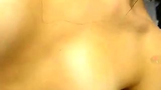 Chubby mature brunette uses toys to masturbate