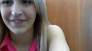Blonde teen Sierras first erotic masturbation video