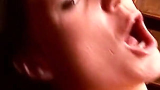 Skinny teen Vanessa gets ass fucked by step dad and her boyfriend in hotel