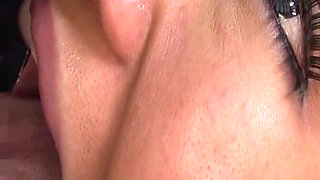 Cowgirl Loving Black Gal Natsu Drenched in Endless White Release. - 3