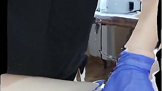 Waxing a Woman's Moaning Pussy