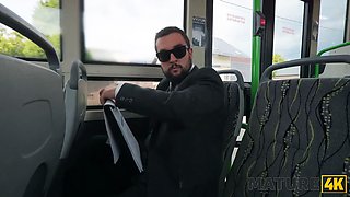 Mature4k. hot and leaking porn in the bus