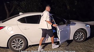 Outdoor POV Scene with Intense Chemistry and Provocative Energy