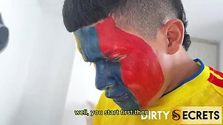 Hot Spanish MILFs Get Their Tight Asses Fucked After Losing A Soccer Bet