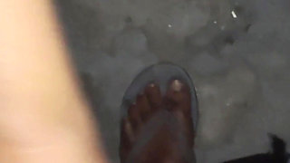 Collage Girl Caught Smoking Cigarettes, to Have Sex and Released