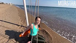 Picked Up a Beach Babe and Fucked Her in My Hotel Room