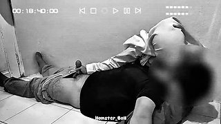 Malaysian High School Girl in Hijab Gives Handjob in Classroom - Amateur Teen with Big Tits