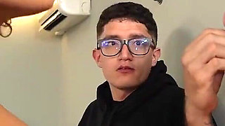 Nerd Guys Fuck Their Latina Boss with a Giant Ass and Fill Her Pussy and Face with Cum