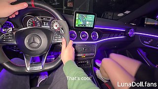 Fucked Outside On His Mercedes - Luna Doll