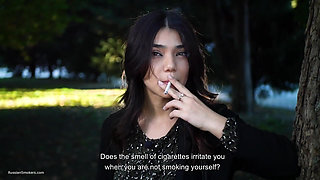 Smoking Interview with Zarina