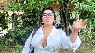 Horny neighbor helps teen virgin get ready for her first porn casting - Brian Evans fucks Naty Delgado