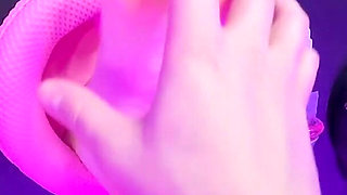 Sexy Asian Woman Moans Loudly with Pleasure in Chains - Glory Hole