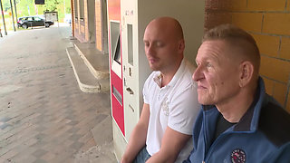 Hot Threesome Fuck with a Stranger in Loo