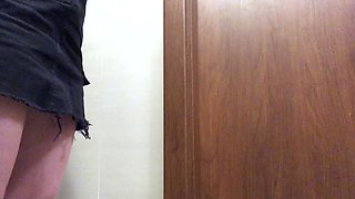 Amateur striptease and Solo masturbation