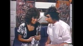Linda Lovelace Deep Throat Blowjob & Cumshot - Classic 80s Pornstar