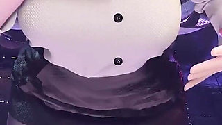 Excuse Me; Genshin Impact; Bronya; Office Lady Uniform; Pencil Skirt; Crotchless Black Stockings; Erotic Tattoos