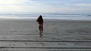 First time amateur brunette solo with dildo