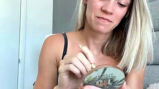 Amateur Blonde Teen Plays Solo with Toy Webcam Porn